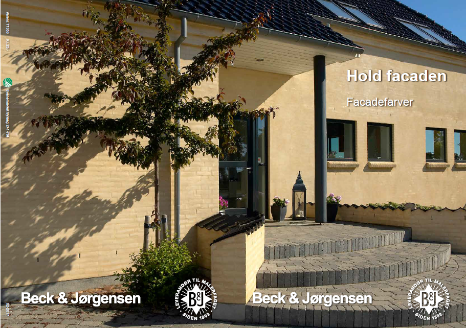 Utanhúsmálning frá Beck & Jørgensen